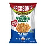 Jacksons Super Veggie Straws in Avocado Oil Sea Salt 142g