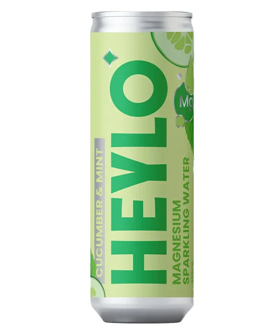Heylo Magnesium Sparkling Water Cucumber and Mint 300ml
