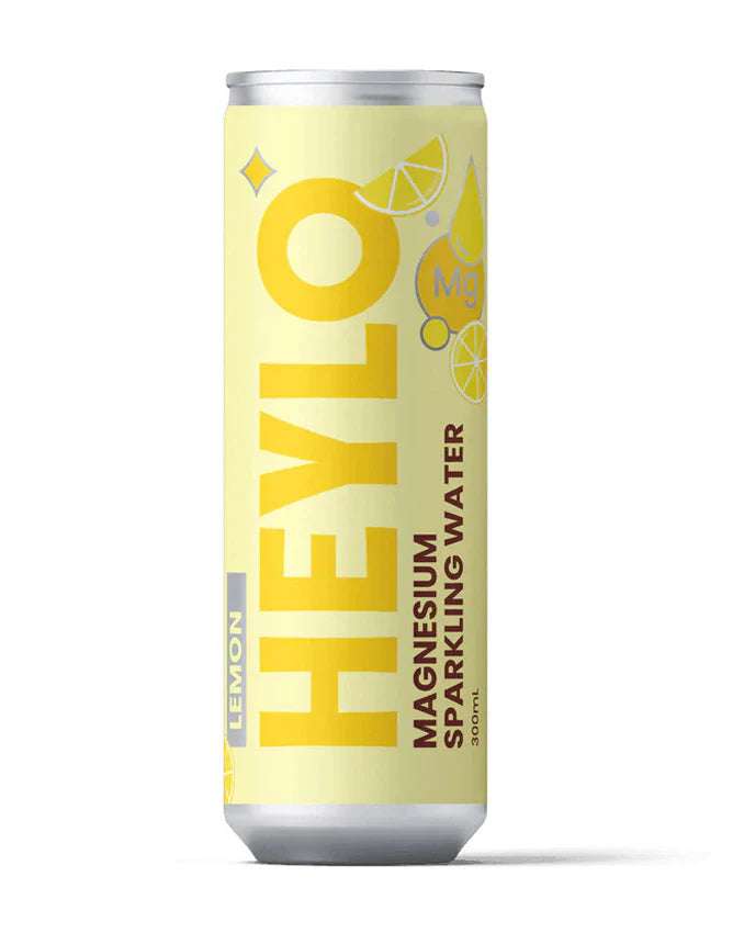 Heylo Magnesium Sparkling Water Lemon 300ml