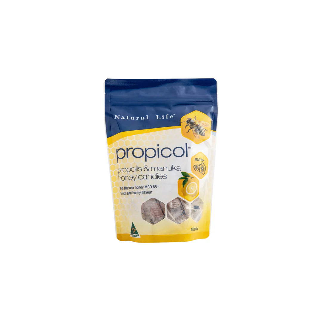 Natural Life Propicol Propolis & Manuka Honey Candies 40pcs