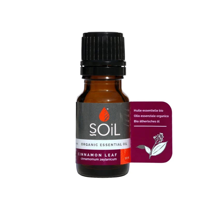 Soil Organic Essential Oil Cinnamon Leaf 10ml
