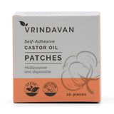 Vrindavan Self-Adhesive Castor Oil Patches – 20 Pieces