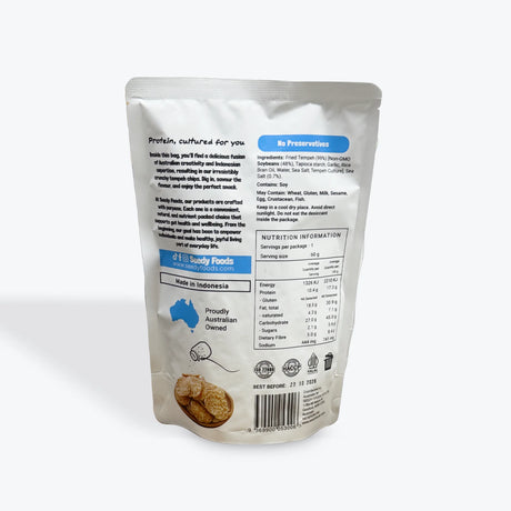 Seedy Foods Tempeh Chips Sea Salt 60g