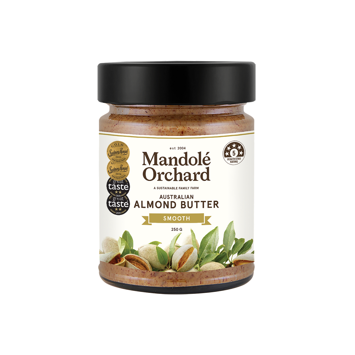 Mandolé Orchard Smooth Australian Almond Butter 250g