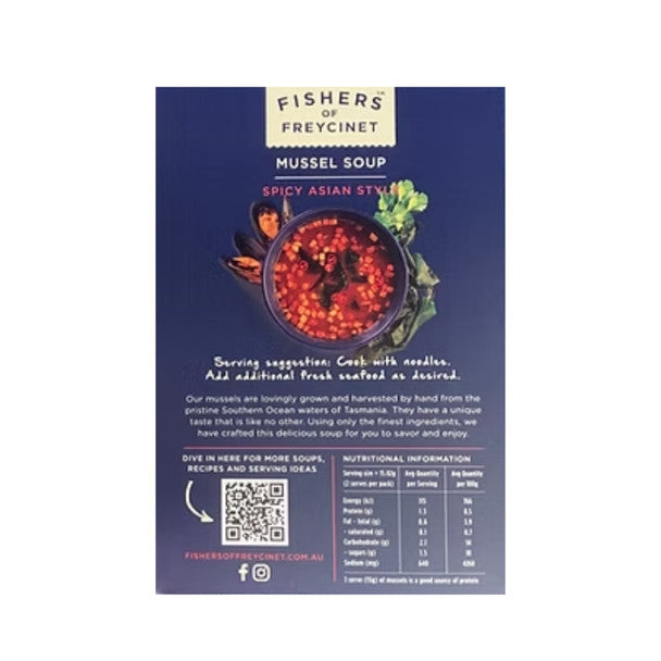 Freycinet Mussel Soup Spicy Asian Style 30g