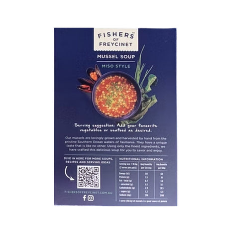 Freycinet Mussel Soup Miso Style 37g