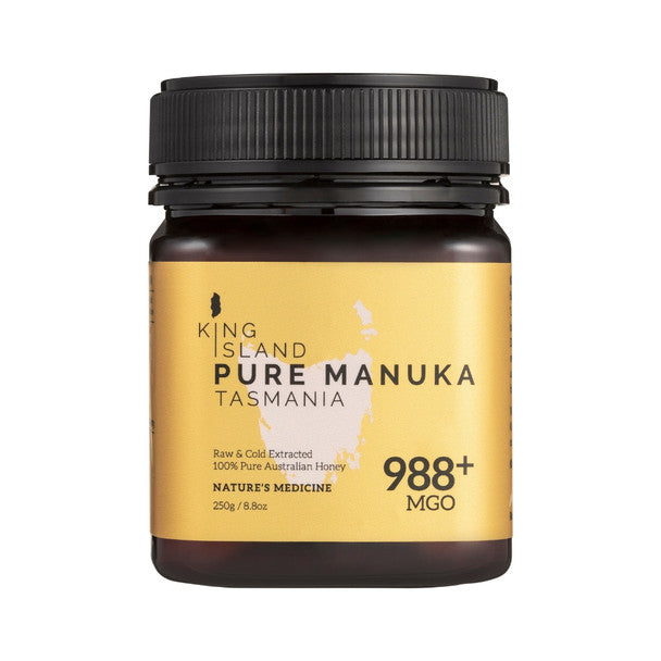 King Island Pure Manuka Honey 988+ MGO 250g
