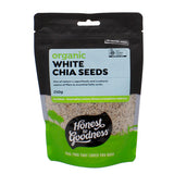 Honest to Goodness Organic White Chia Seeds 250G