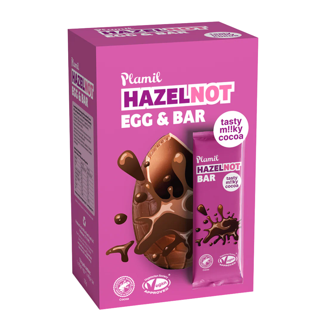 Plamil Hazenot Egg and Bar 125g