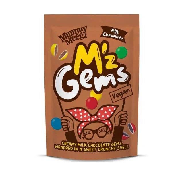 Mummy Meegz M'z Gems Milk Choc 80g