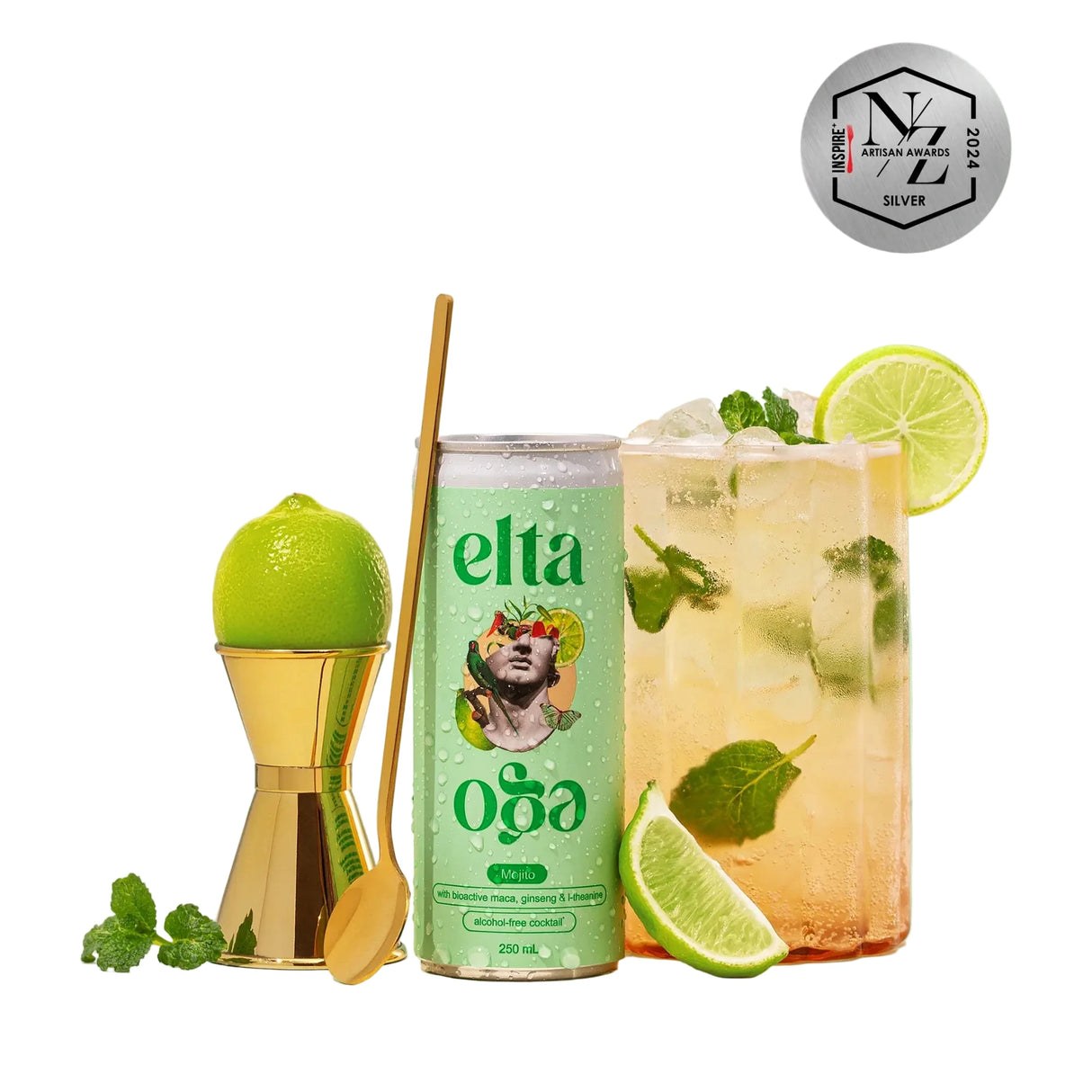 Elta Ego Alcohol Free Mojito Cocktail 4X250ml cans