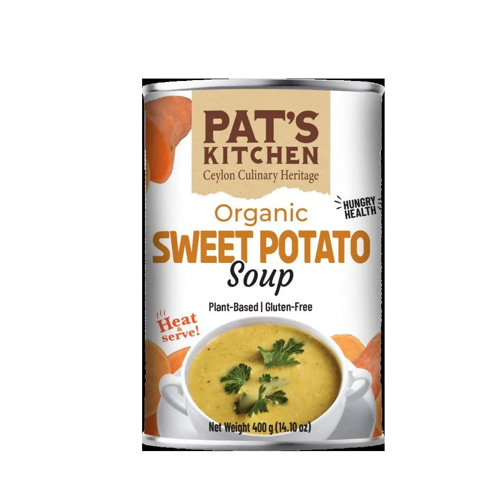 Pat's Organic Sweet Potato Soup 400g pack