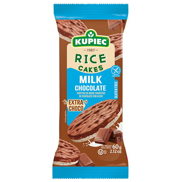 Kupiec Rice Cake Milk Choc 60g