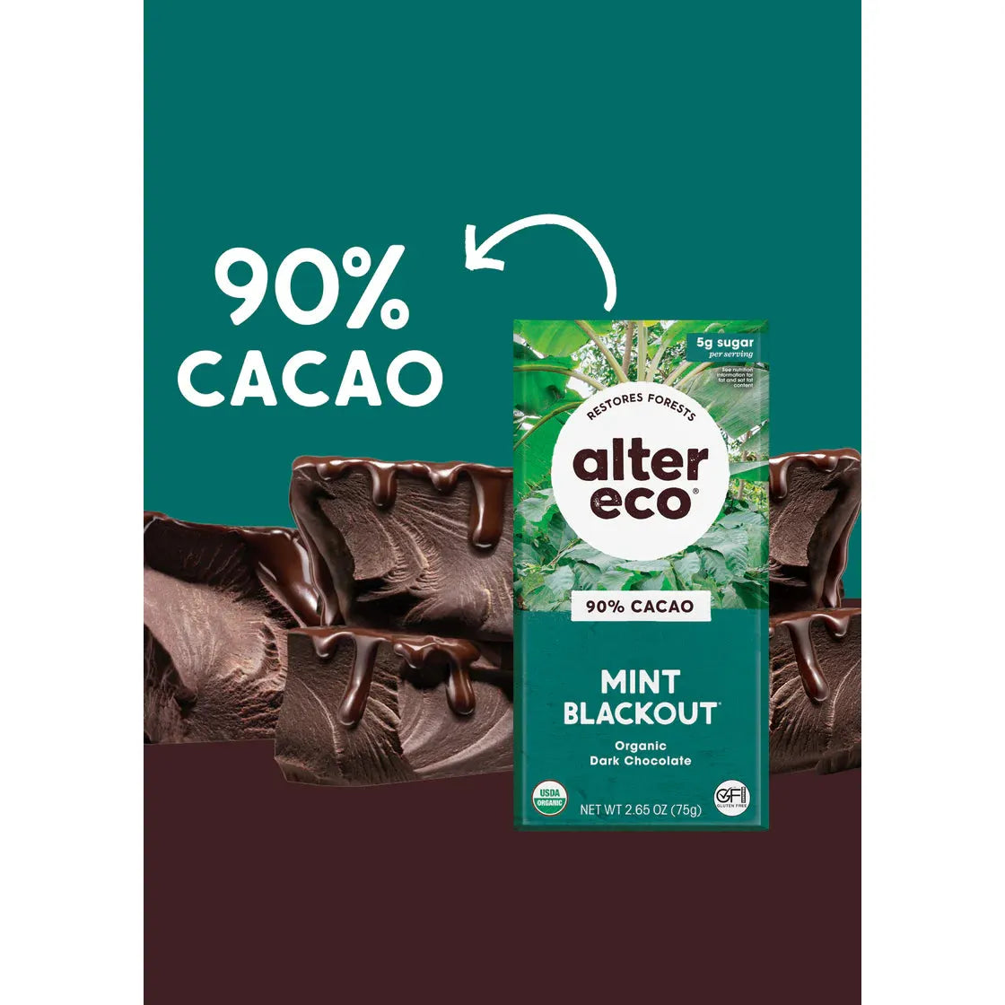 Alter Eco Mint Blackout 90% 75g