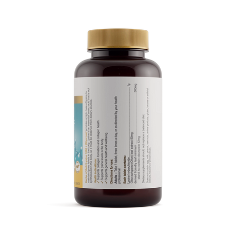 Herbs of Gold Lysine 1000 + Olive Leaf 100t