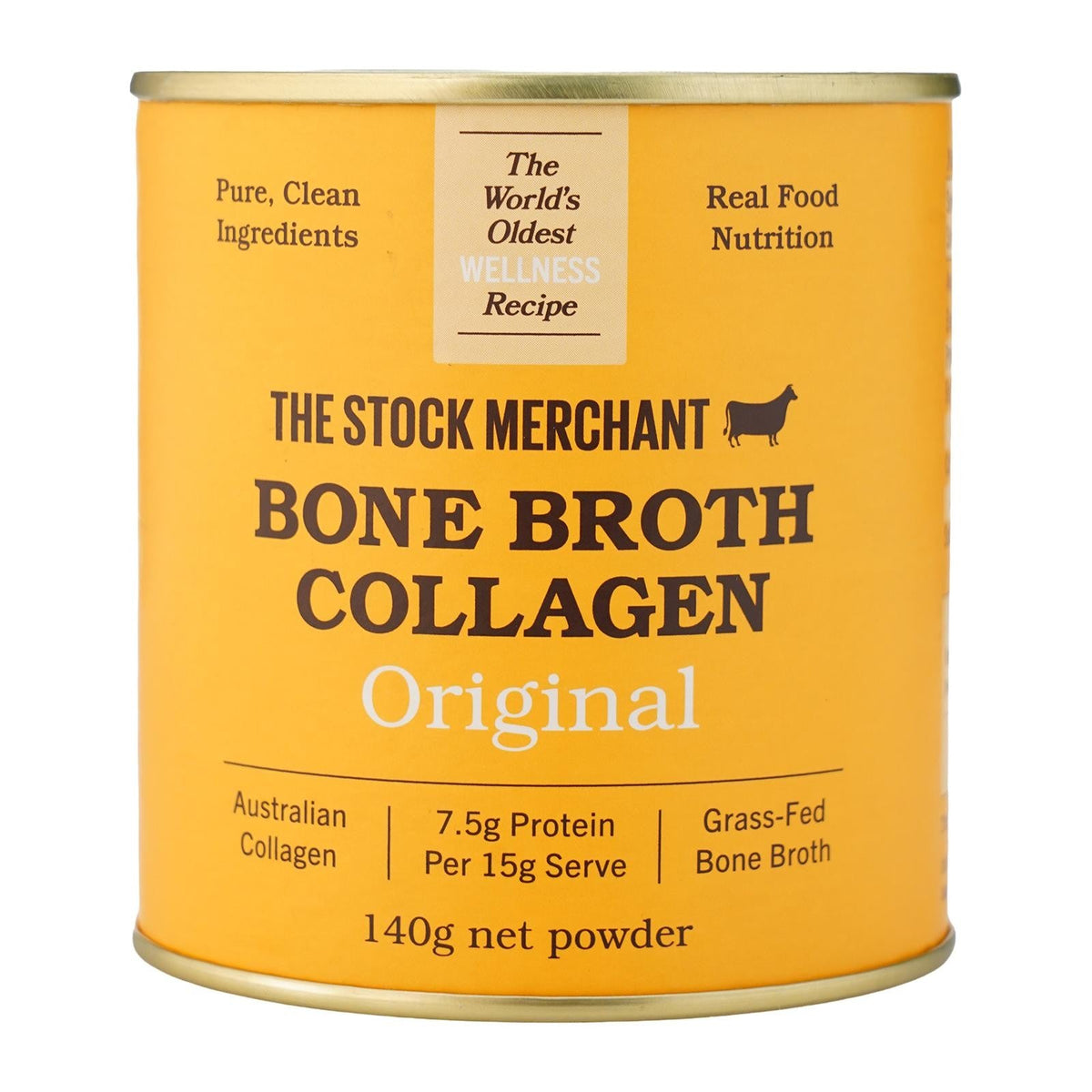 The Stock Merchant Bone Broth Collagen Original 140g