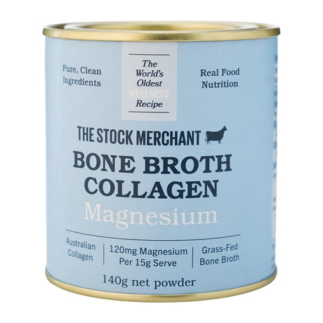 The Stock Merchant Bone Broth Collagen Magnesium 140g