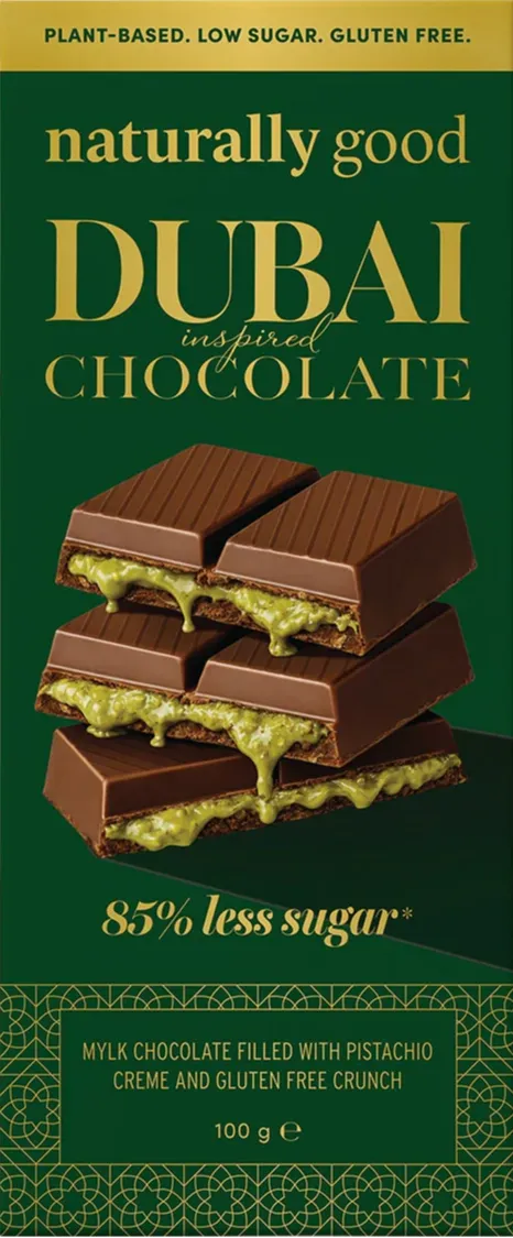 Naturaly Good Dubai Chocolate 100g