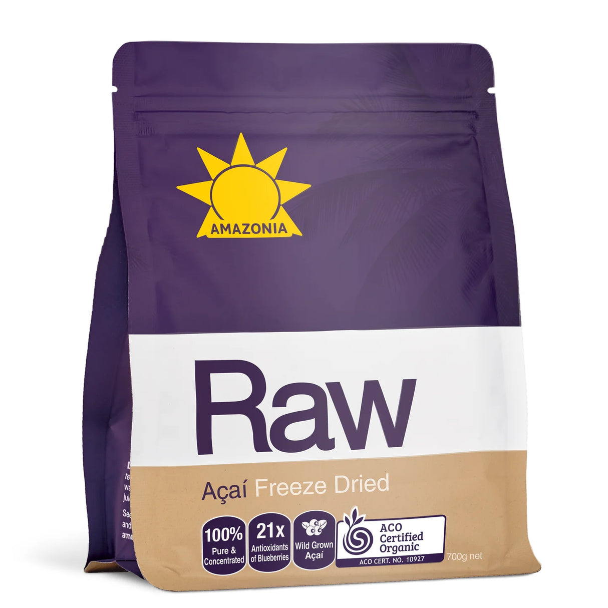 Amazonia Raw Açaí Freeze Dried Powder 145g