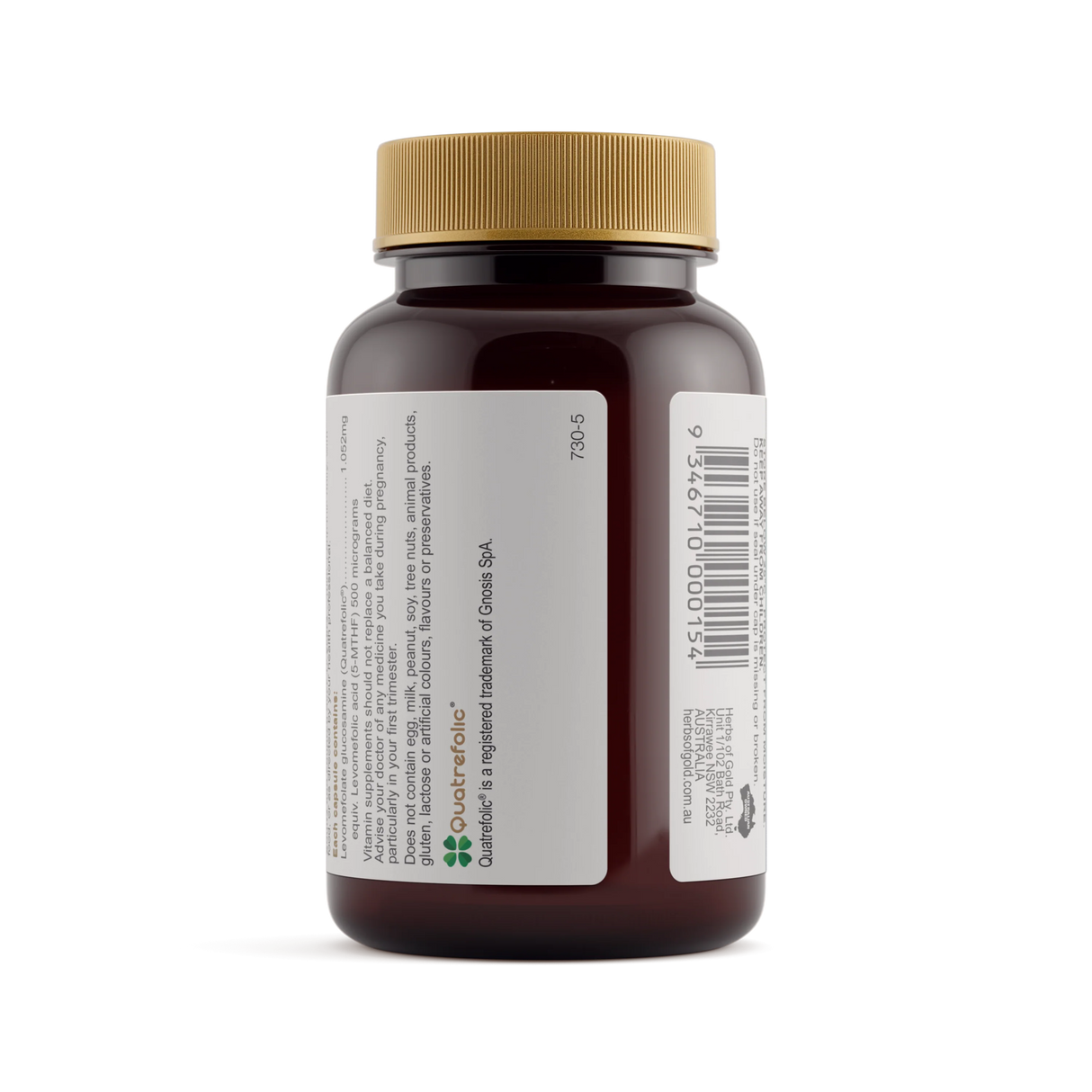 Herbs of Gold Activated Folate 500 60c