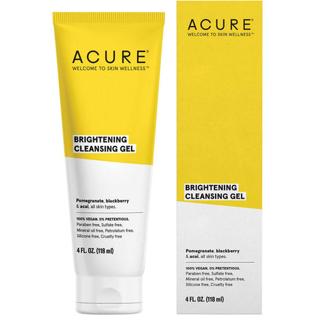 Acure Brightening Cleansing Gel 118ml