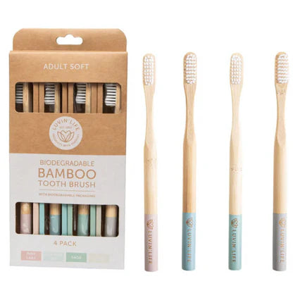 Luvin Life Adult Toothbrush 4pk
