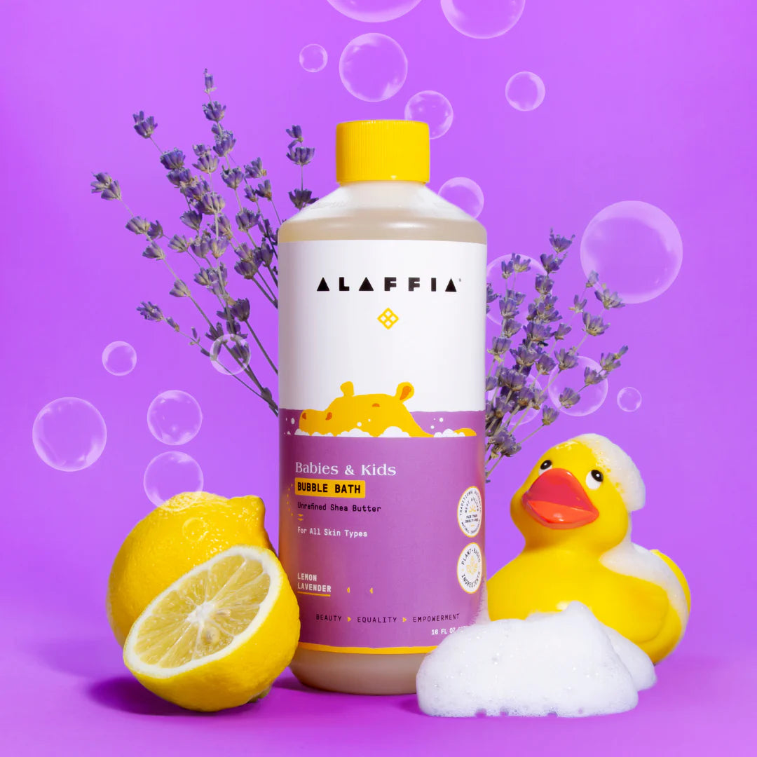 Alaffia Kids Bubble Bath - Lemon Lavender 950ml