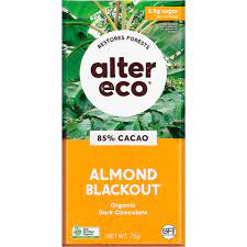 Alter Eco Almond Blackout 85% 75g