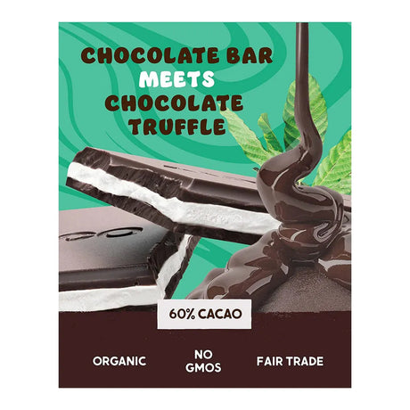 Alter Eco Mint Crème Truffle Thins 84g