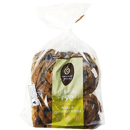 Ancient Grains Rye Apple Scrol 500g