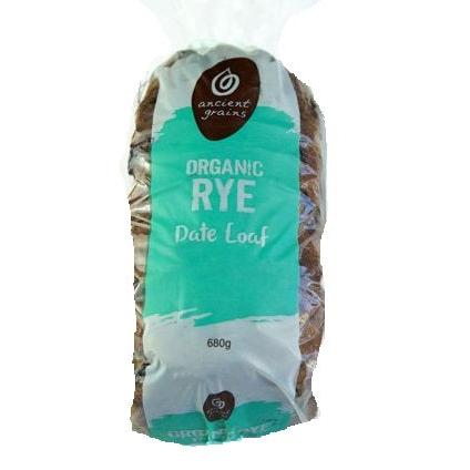 Ancient Grains Rye Date 680g – Unique Wholefood