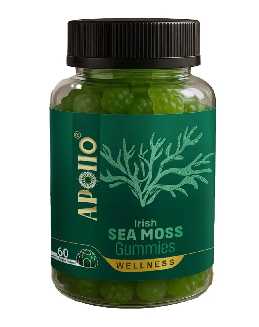 Apollo Nutraceuticals Irish Sea Moss Gummies 60 Pack