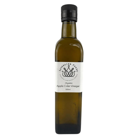 All Australian Organic Apple Cider Vinegar 500ml bottle