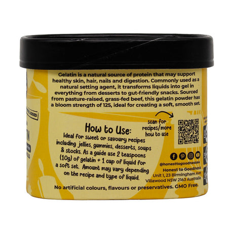 Honest to Goodness Australian Gelatin Powder 250g