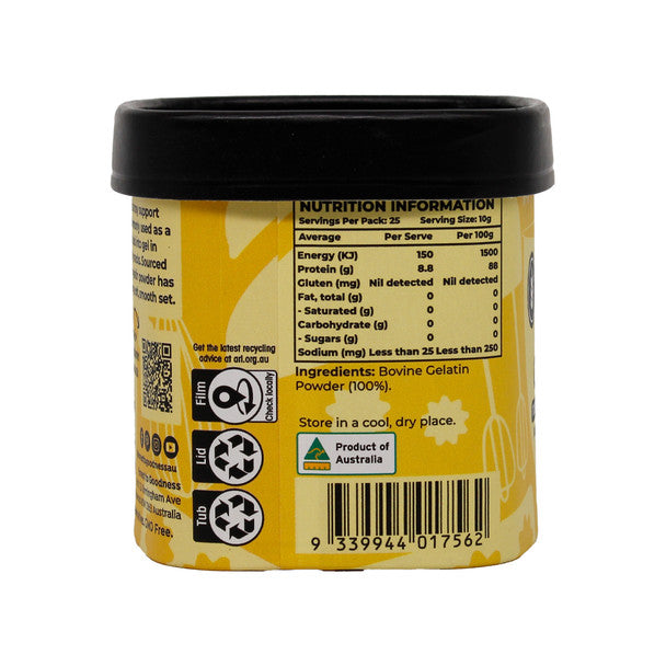 Honest to Goodness Australian Gelatin Powder 250g