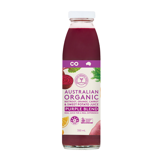 Australian Organic Food Co Purple Blend Juice 350ml