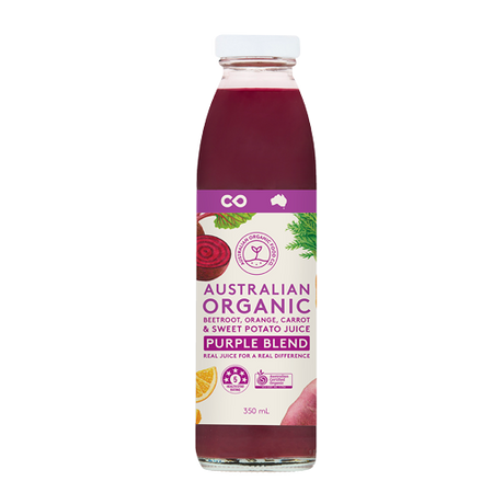 Australian Organic Food Co Purple Blend Juice 350ml