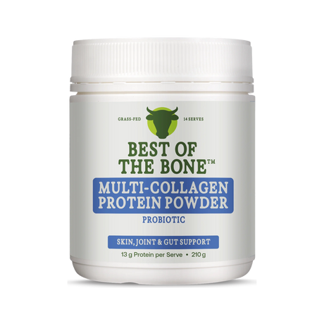 Best of the Bone Multi-Collagen Peptides Probiotic 210g