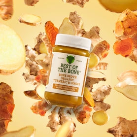 Best of the Bone Broth Concentrate Turmeric Ginger & Pepper 390g