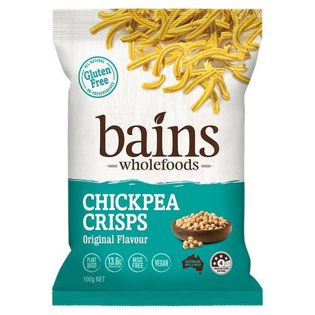 Bains Wholefoods Chickpea Crisps Original 100g