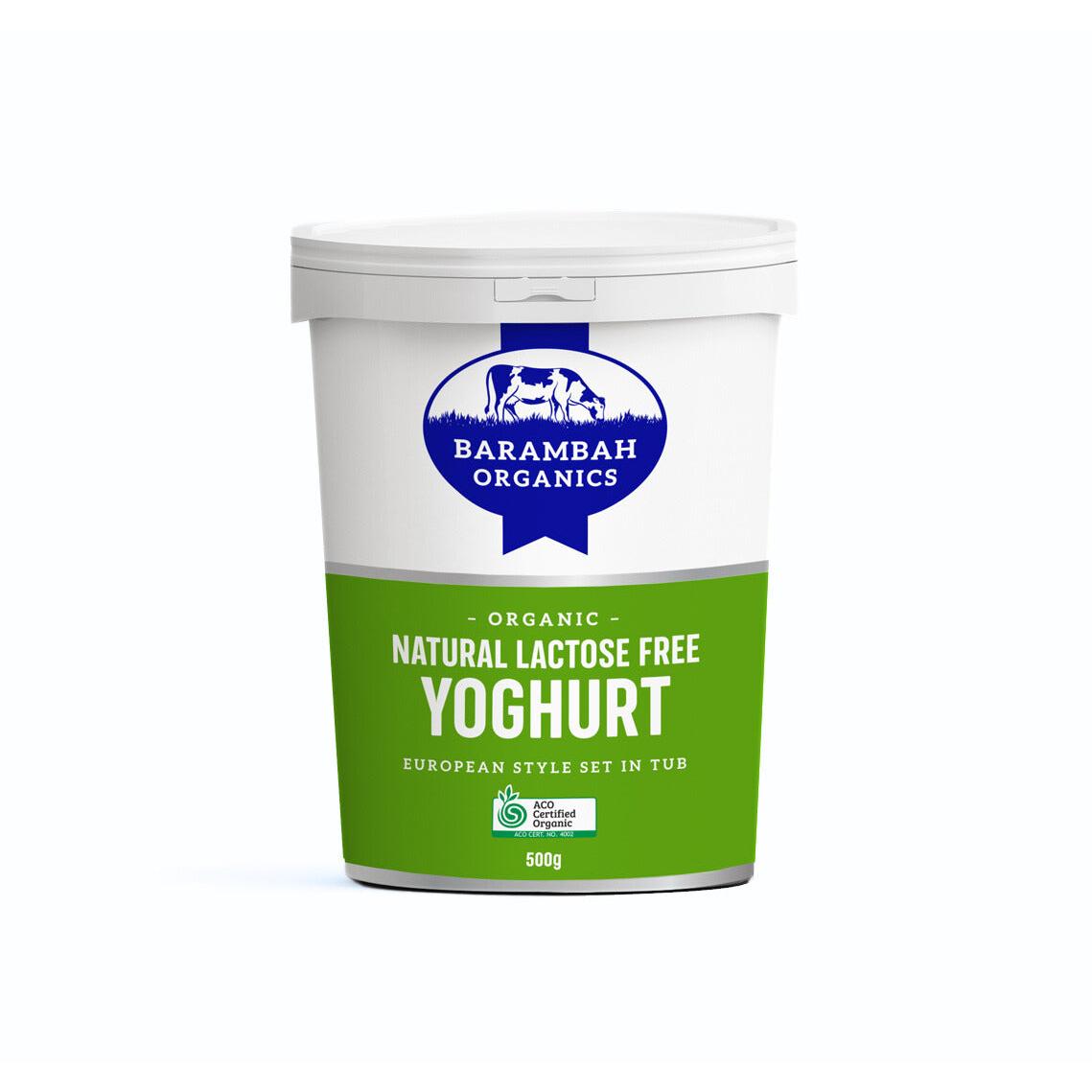 Barambah Yoghurt Lactose Free 500g