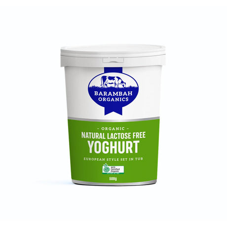 Barambah Yoghurt Lactose Free 500g
