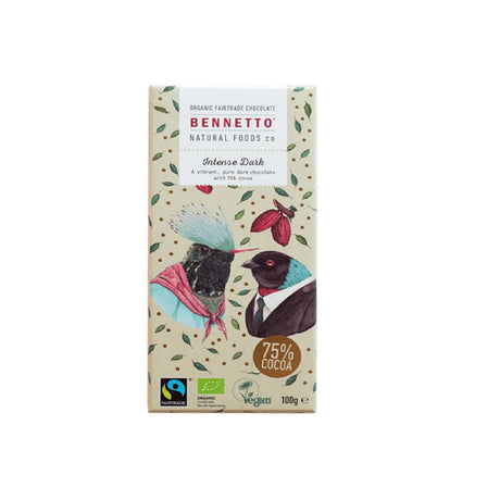Bennetto Dark Chocolate Intense 100g