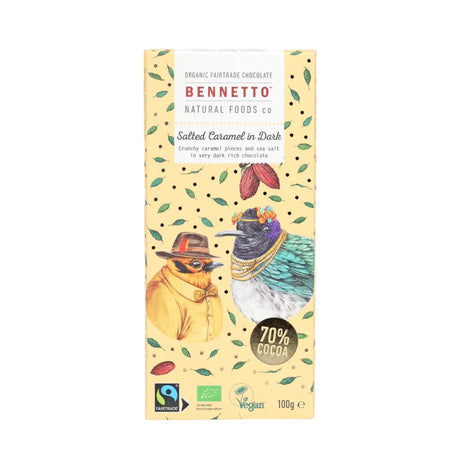 Bennetto Dark Salted Caramel 100g