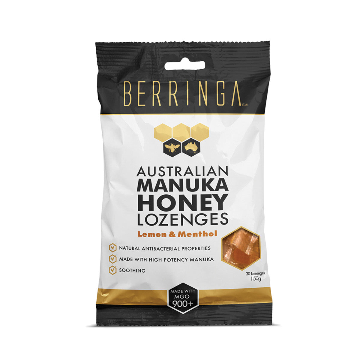 Berringa Manu Lozenges Menthol 150g