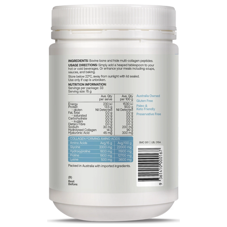 Best of the Bone Multi-Collagen Peptides 500g