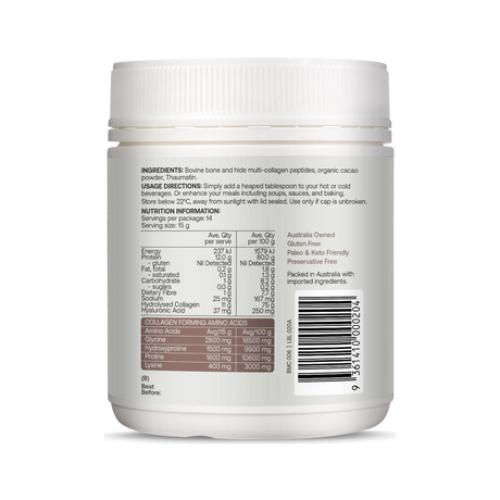 Best of the Bone Multi-Collagen Protein with Dark Cacao 210g