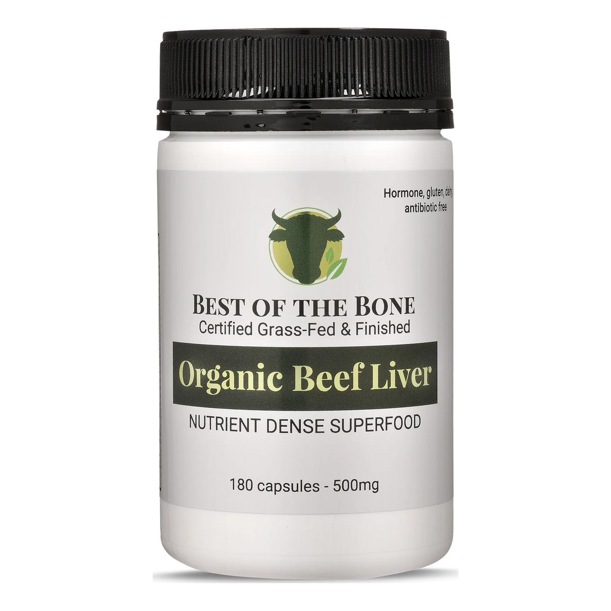 Best of the Bone Organic Beef Liver 180c