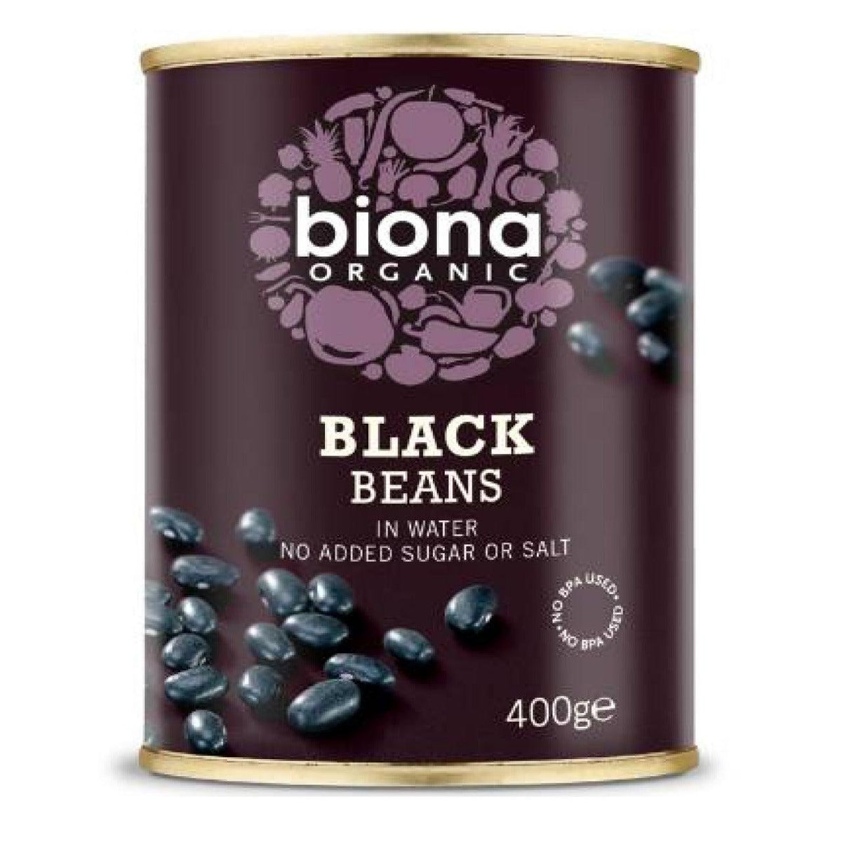 Biona Black Beans 400g – Unique Wholefood