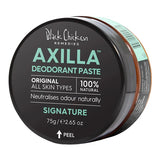 Black Chicken Remedies Axilla Natural Deodorant Paste Original 75g